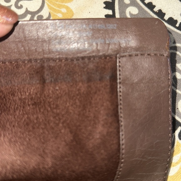 Franco Sarto Brown Leather Boots Zip Up Closed Toe Size 6M Women’s Knee High - Picture 14 of 15